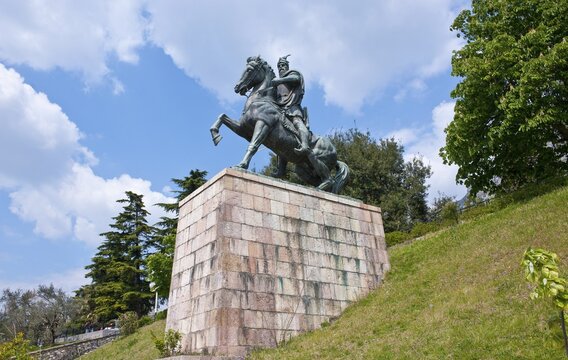 Skanderberg monument, Kruja, Albania