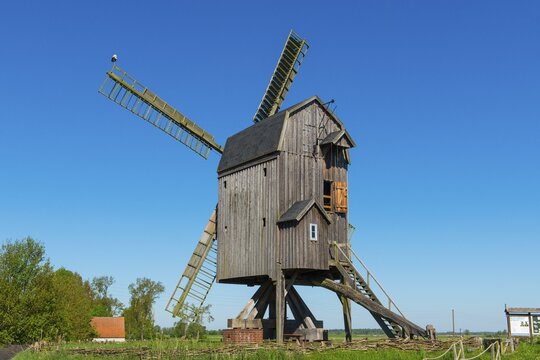Post mill Wanzer, Wanzer, Aland, Stendal, Saxony-Anhalt, Germany