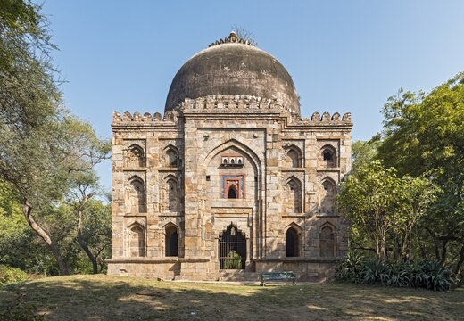 Historic tomb, Bagh-I-Alam Ka Gumbad, Hauz Khas, South Delhi, Delhi, India