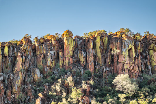 Majestic Rock Formations of the Waterberg Plateau
