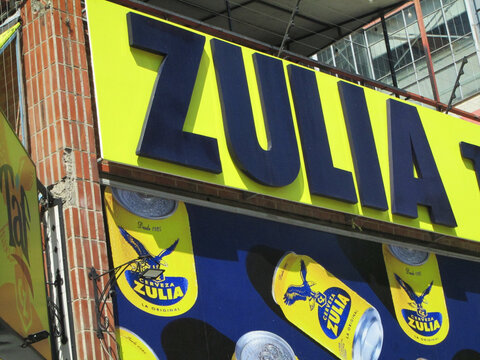 Zulia iconic beer venezuelan company.Editorial, Editorial Ilustrative. Caracas, Venezuela September 06, 2026.