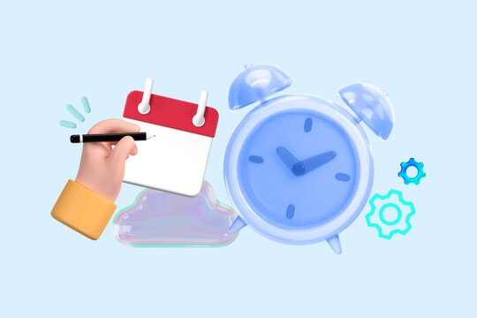 Time value collage remix design