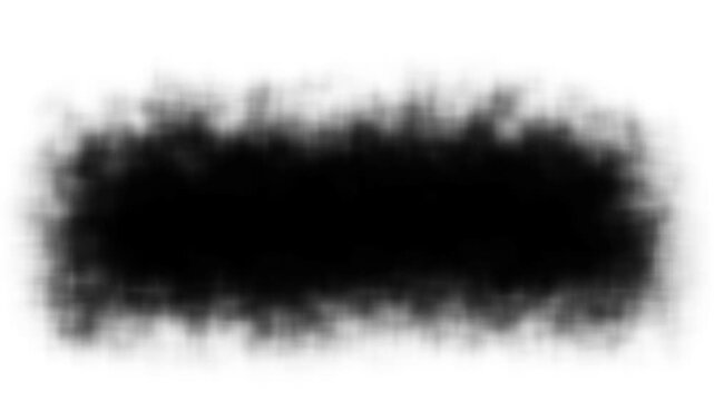black and white ink drops splatters luma Matte on white background