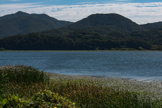 남양주 다산생태공원과 팔당호 한강 풍경, Scenery of Dasan Ecological Park in Namyangju, Paldang Lake, and the Han River