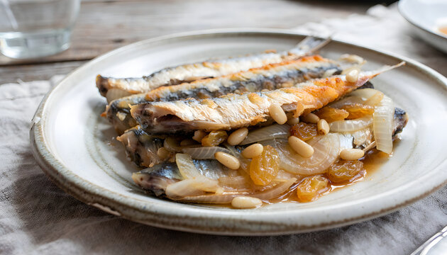 Italian Sarde in Saor Venetian Sardines with Onions