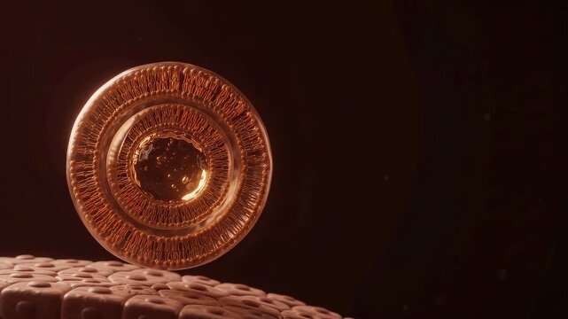 Double-Layered Liposome Vesicle and Epithelial Membrane Docking
