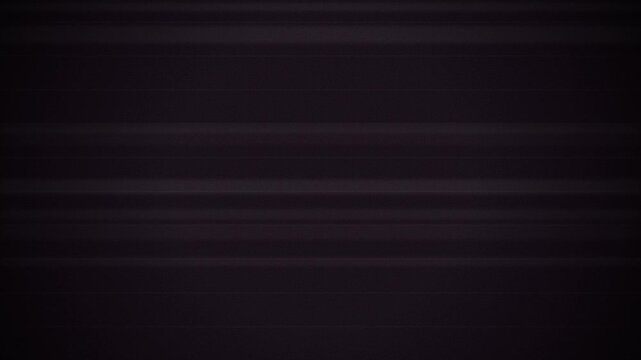 Dark purple analog CRT noise with horizontal scrolling scan lines and grainy texture, perfect for retro transitions, vintage overlays and glitch backgrounds