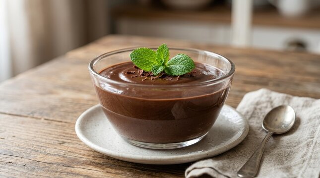 chocolate mousse dessert
