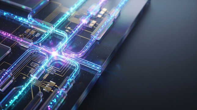 3D Visualization of Photonic Quantum Computer Optical Circuit