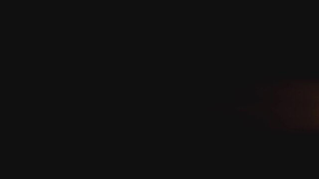 Minimal Black Frame with Subtle Cinematic Light