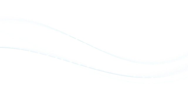 Abstract Blue Wave Lines Motion Background with Soft Glowing Light Streaks