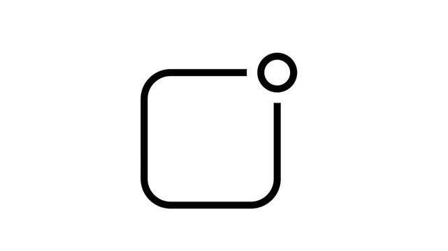 Animated Notification Box Icon Motion Graphic Alert Badge UI UX