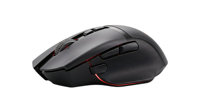 Gaming mouse isolated on transparent png