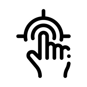touchpoint line icon