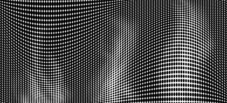 Dotted grid seamless pattern for bullet journal. Black point texture. Black dot grid for notebook paper.