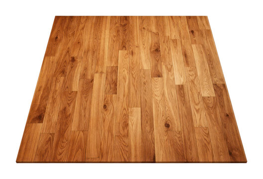 PNG Natural wood texture flooring panel on white background.