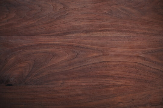 Closeup toned black walnut surface