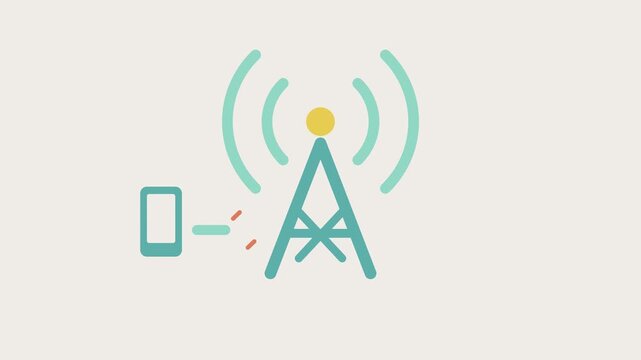 Telecommunication outage with radio waves and a disconnected phone