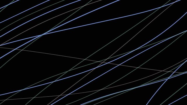 An abstract, dark minimalist background with a rhythmic pattern of thin lines; a looping, smooth background animation.