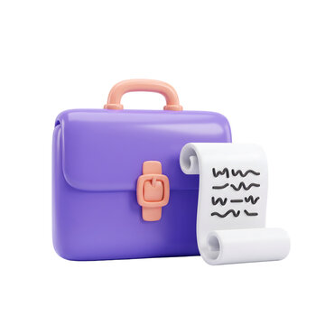 Business briefcase icon