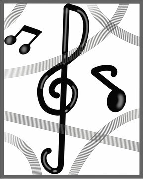 Musical Notes Illustration
