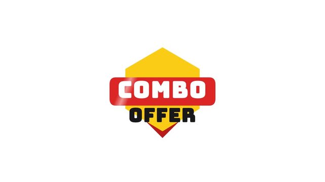 Animated Combo Offer Marketing Promotion Graphic for Sales and Discounts.