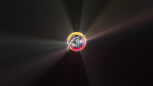 clean minimalist modern elegant 3d cinematic neon glowing light logo intro animation. 4k high fps, 3d render, a perfect modern stylish clean presentation to your brand