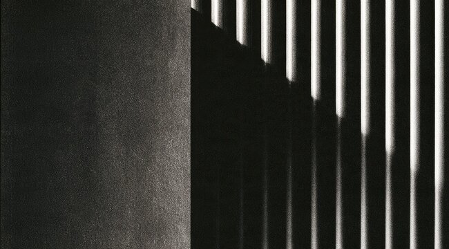 Stark geometric shadow play on textured surfaces