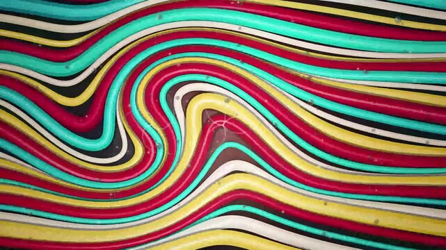 Vibrant abstract swirling patterns for all the feels video theme