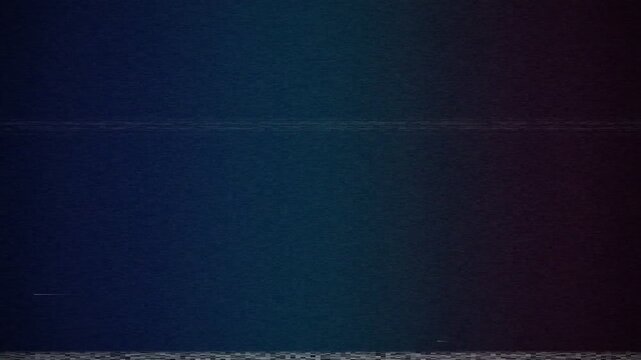Retro VHS Play Screen Videotape Playback Animation With Tracking Glitch Static Noise and Counter