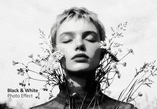 Black and White Photo Effect