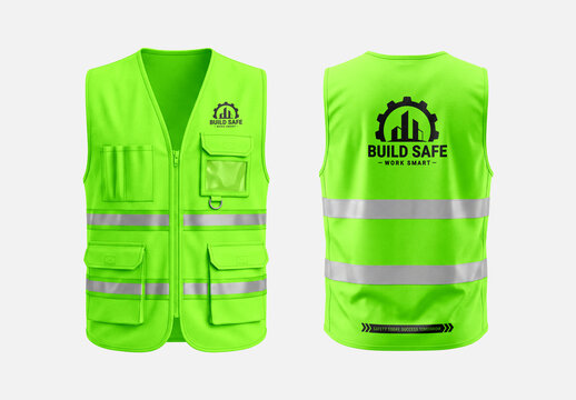 Safety Vest Mockup