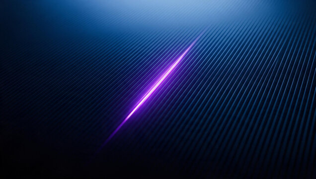 Abstract Futuristic Technology Background with Glowing Neon Line