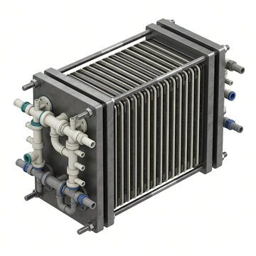 Vanadium Redox Flow Battery VRFB Industrial Cell Stack 3D