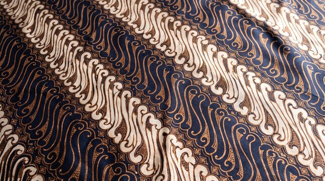Contemporary modern parang batik patterns
