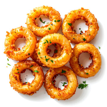 Argentinian rabas fried calamari rings	
