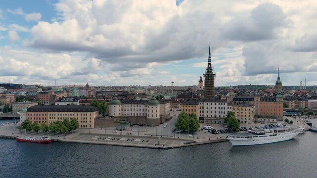 Stockholm Gamla Stan Old Town Historic Street Architecture, Sweden