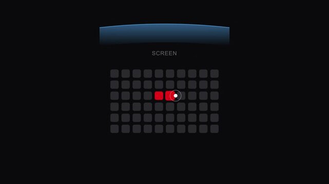 Online Movie Ticket Booking System Interface