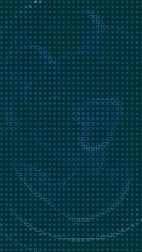half tone dots effect