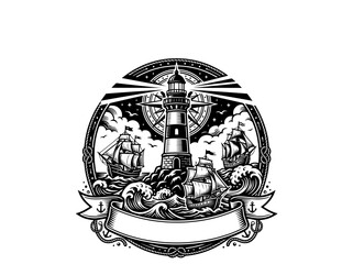 Columbus Day Nautical Sale Vector © Sajida