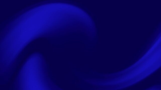 solid blue background with abstract Deep blue gradients flow through minimalist abstract swirls, creating smooth digital wallpaper suited for screens, presentations