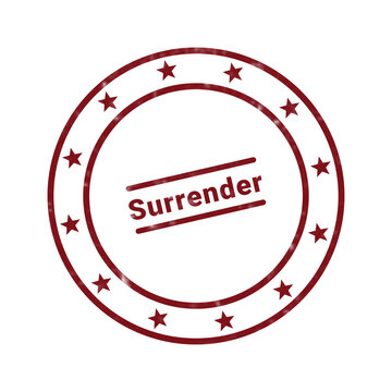 Surveillance security camera red badge stamp with text