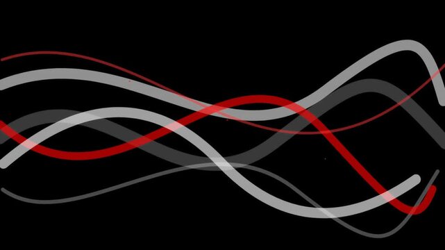 Vibrant Colorful Abstract SVG Animation in 4K Motion Graphic Background for Digital Design and Creative Video Projects with Scalable Vector Graphics Style