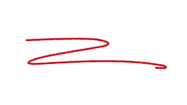 Hand-drawn white underline highlighter animation, sketching elements on a transparent background.4k animation video.