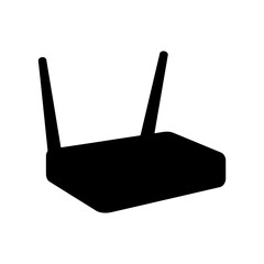 Fototapeta premium 3d graphic of a wireless network symbol isolated on white