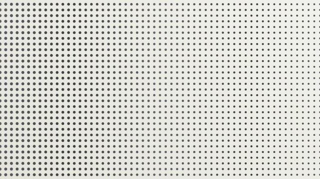 Abstract monochrome halftone dot pattern background loop animation
