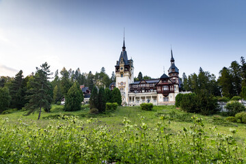 peles castle in Sinaia  Romania © Melinda Nagy