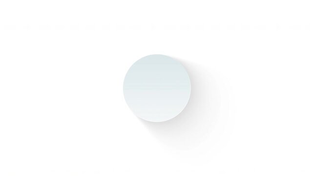 5 Percent and 15 Percent Circular Progress Chart Animation 4K Video for Business Analytics and Goal Completion Infographic