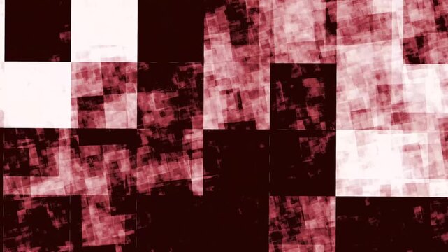 red and black gradient Title Red glowing squares abstract pattern on dark background. Suitable for modern design projects, backgrounds, and digital art concepts