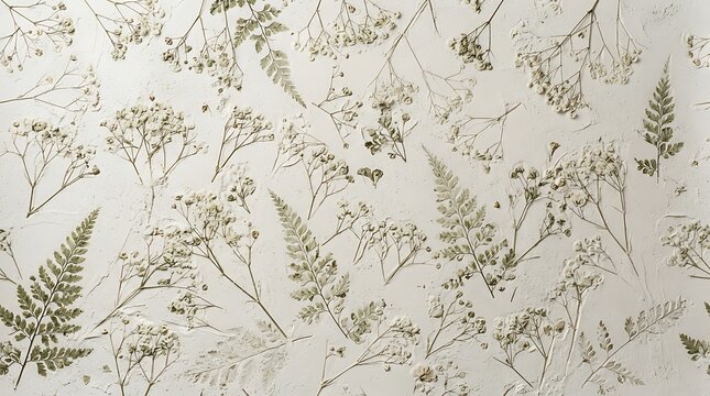 Soft pastel fabric with a subtle floral and abstract pattern for backgrounds